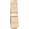 Ekena Millwork Davenport Rough Sawn Timber Gable Bracket, Douglas Fir, 60"W x 22"H x 6"D x 6"F, 9/12 Pitch GBW060X22X0606DAV00RDF - alternate 3